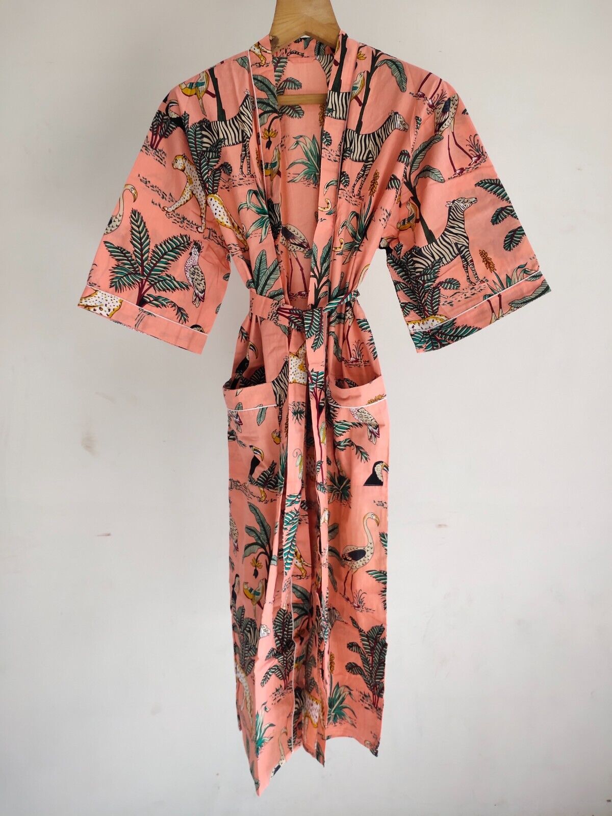 Buy Lightweight Cotton Crinkle Robe from Next