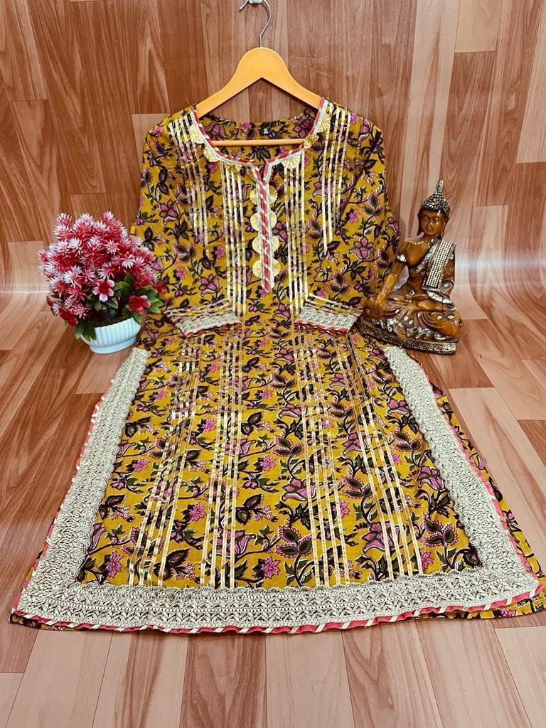 Indian Pakistani Readymade Floral Salwar Kameez Set Indian Designer Palazzo Sharara Suit Top