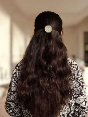 Antique Silver Oxidized Hair Pin Stylish Designer Hair Jewellery Accessories for Women