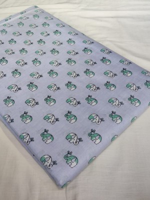 Elephant Fabric by the Yard All Cotton Home Decor Nursery Babys Room Pillows Covers Curtains