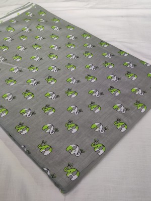 Elephant Fabric by the Yard All Cotton Home Decor Nursery Babys Room Pillows Covers Curtains