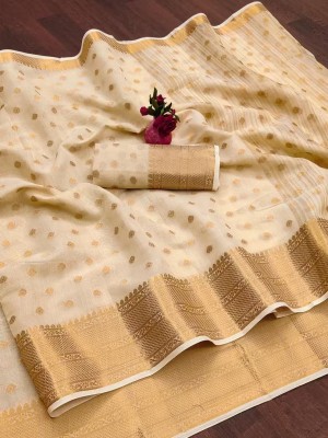 Traditional Indian Baranasi Silk Saree Woven Designer Zari Art Soft Jacquard Silk Saree with Blouse Piece 