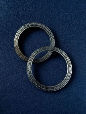 Bohemian Style Oxidized Silver Plated Bangle Pair Women Bracelet Kada Kangan Perfect Jewelry Gift for Her