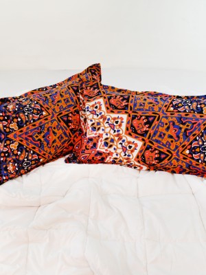 Boho Star Medallion Mandala Decorative Cotton Bed Pillow Sham Set of 2