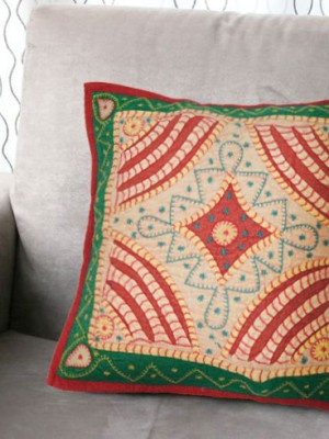 16" Decorative & Bohemian Accent Unique One-Of-A-Kind Handmade Throw Pillow Cover