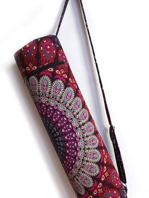 Bohemian Mandala Yoga Mat Cover Carry Bag with Zip Pocket