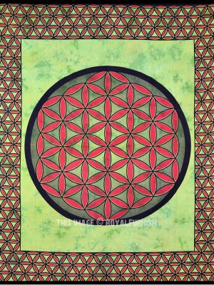 Celtic Knot Designer Sphere Ball Tapestry Mystical Wall Hanging