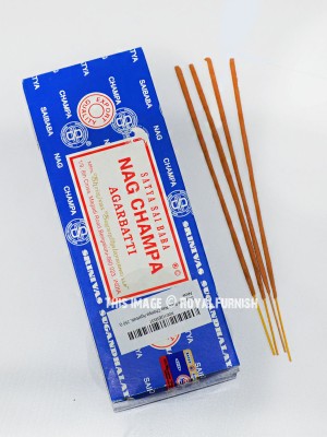 Satya Sai Baba Nag Champa Agarbatti 250 Grams Hand Rolled Fine Quality Incense Sticks