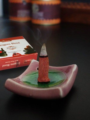Backflow Incense Cones Natural Fragrance Incense Cone - 10 Cones