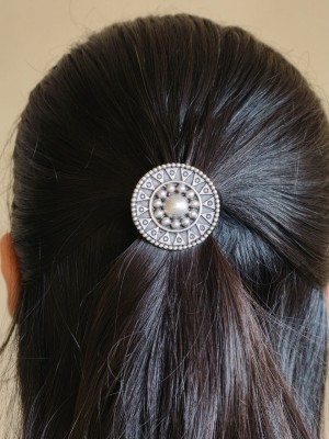 Unique Silver Oxidized Hair Pin for Girls Affordable Designer Hair Accessories Jewellery