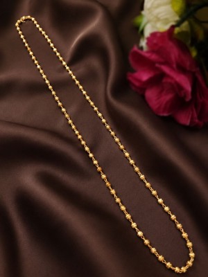 Traditional Gold Plated Fancy Chain Matar Mala Neck Chain Unisex Fashion Jewellery