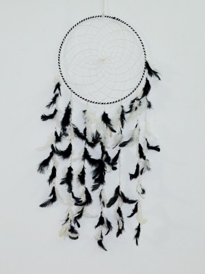 Handmade Large Boho Inspired Spider Web Dream Catcher - 16" Inch