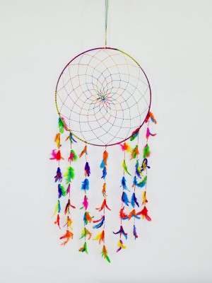 Handmade Large Boho Inspired Spider Web Dream Catcher - 16" Inch