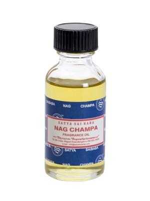 Satya Nag Champa Fragrance Oil Aromatherapy Essential Oil for Diffuser - 30 ML