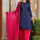 Navy Blue & Pink Indian Bollywood Punjabi Kurti Patiala Dupatta Salwar Kameez Suit