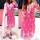 Pink Melodious Embroidered Chikankari Straight Kurti Pant Dupatta Readymade Shalwar Kameez Suit