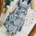 Grey Indian Pakistani Floral Straight Aline Co Ord Salwar Kameez Kurti Pant Set for Women