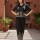 Black Embroidered Cotton Short Kurti Palazzo with Pocket Co Ord Set for Women (Set of 2)