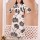 Black & White Floral Printed  A-Line Cotton Kurti Pant Co-Ord Set Salwar Kameez For Women - Set Of 2
