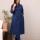 Blue Solid Color Readymade Pakistani Designer Cord Set Kurti Pant Set Indian Salwar Kameez Set