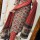 Red Floral Printed Work In Yoke A-Line Cotton Kurta Pant With Dupatta (Set Of 3)