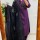 Purple Hand Work On Neck Straight Fit Cotton Kurti Pant Dupatta Set For Women (Set Of 3)
