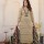 Beige Printed Mirror On Yoke Straight Fit Cotton Kurti Pant With Dupatta Set For Women 