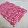 Orange Checkered with Leaves Printed Fabric Cotton Kids Dressmaking Quilting Upholstery Animal Print Fabrics Material