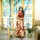 Elegant Maroon Sleeveless Floral Printed Skirt With Short Kurti Top Co Ord Set (Set Of 2)