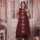 Nihaar Maroon Straight Fit Cotton Sleeveless Kurti Pant Co Ord Set For Women