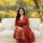 Anaya Red Embroidered Straight Fit Cotton Kurti Pant Dupatta Set For Women (Set Of 3)