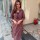 Tanya Stylish Wine Zigzag Pattern An Embroidery On Yoke Cotton Kurti Pant Dupatta Set For Women
